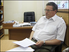 Юрий Сприжицкий на собрании акционеров